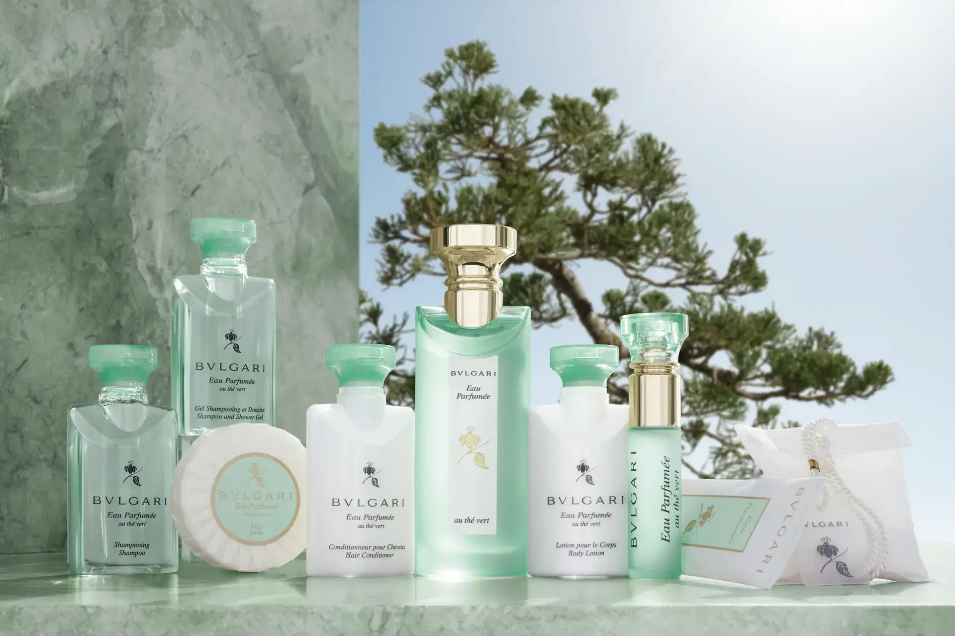BVLGARI postav green tea amenities proizvoda
