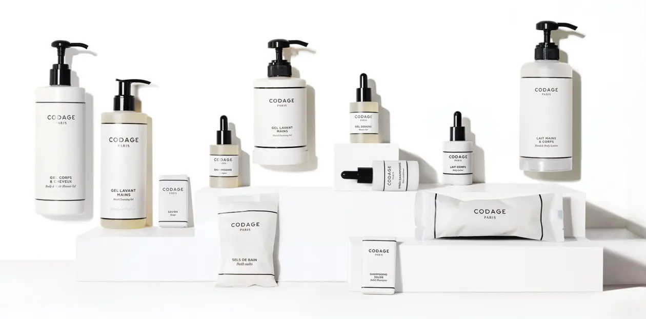 Codage Paris amenities kolekcija za hotele