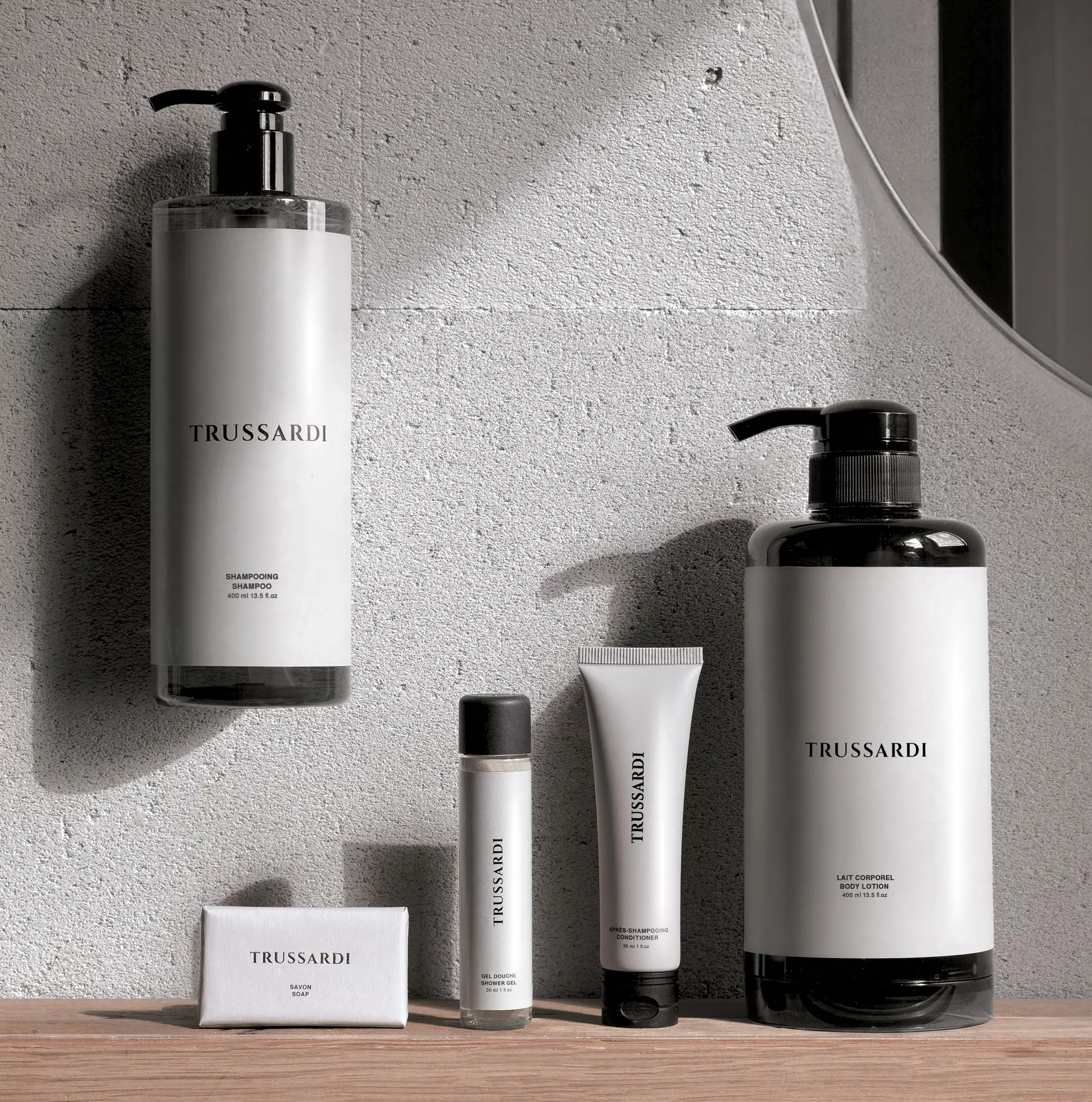 Trussardi hotelska kozmetika kolekcija